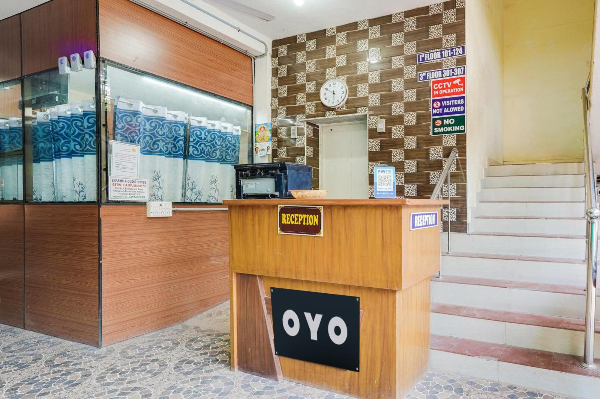 Super Hotel O Sharmila Guest House Kottakuppam Zewnętrze zdjęcie